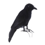 Maxbell 2pcs Artificial Realistic Woodland Birds for Outdoor Garden Home Decoration