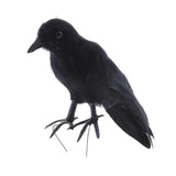 Maxbell 2pcs Artificial Realistic Woodland Birds for Outdoor Garden Home Decoration