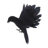 Maxbell 2pcs Artificial Realistic Woodland Birds for Outdoor Garden Home Decoration