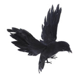 Maxbell 2pcs Artificial Realistic Woodland Birds for Outdoor Garden Home Decoration