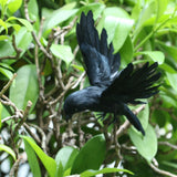 Maxbell 2pcs Artificial Realistic Woodland Birds for Outdoor Garden Home Decoration