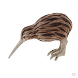 Maxbell 2Pcs Simulated Bird Vivid Garden Home Decor Prop Ornament without tail