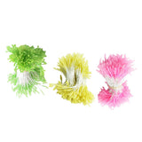 Maxbell 900 Pieces Multicolor Flower Stamens Double Buds Artificial Flower Making