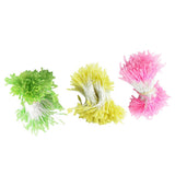 Maxbell 900 Pieces Multicolor Flower Stamens Double Buds Artificial Flower Making