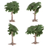 Maxbell Green Pine Tree Model Cypress for Building Landscape Diorama Scenery 10cm