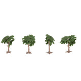 Maxbell Green Pine Tree Model Cypress for Building Landscape Diorama Scenery 10cm