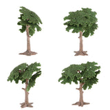 Maxbell Green Pine Tree Model Cypress for Building Landscape Diorama Scenery 10cm
