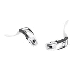 Maxbell 2 Pcs Replacement Inline Roller Skates Shoes Energy Straps with Screws White