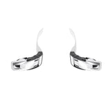 Maxbell 2 Pcs Replacement Inline Roller Skates Shoes Energy Straps with Screws White