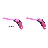 Maxbell 2 Pcs Replacement Inline Roller Skates Shoes Energy Straps with Screws Pink