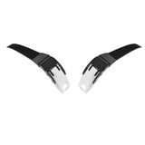 Maxbell 2 Pcs Replacement Inline Roller Skates Shoes Energy Straps with Screws Black