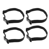 Maxbell 4pieces Heavy Duty Quick-Release Webbing Waist Belt with Buckle Width 2.5cm