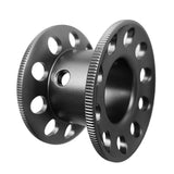 Maxbell Scuba Diving Finger Spool Reel + High Visibility Flat Guide Line Gray