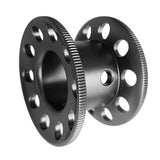 Maxbell Scuba Diving Finger Spool Reel + High Visibility Flat Guide Line Gray