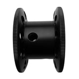 Maxbell Scuba Diving Finger Spool Reel + High Visibility Flat Guide Line Black