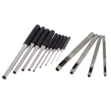 Maxbell 13pcs Leather Tool Set Steel Roll Pin Punch and Belt Round Hole Punch Tool