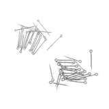 Maxbell 40Pcs High-carbon Steel Sea Fishing Worm Hooks Fishhook Live Bait Hooks