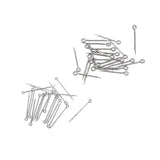 Maxbell 40Pcs High-carbon Steel Sea Fishing Worm Hooks Fishhook Live Bait Hooks