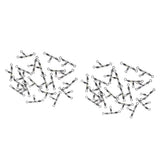 Maxbell Stainless Steel 3-WAY Terminal Tackle Rolling T Swivel Lure Fishing Tool