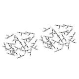 Maxbell Stainless Steel 3-WAY Terminal Tackle Rolling T Swivel Lure Fishing Tool