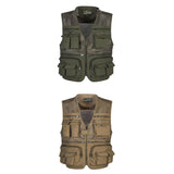 Maxbell Multi Pocket Photography Fishing Mesh Vest Outdoor Waistcoat Travel Jacket