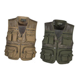 Maxbell Multi Pocket Photography Fishing Mesh Vest Outdoor Waistcoat Travel Jacket