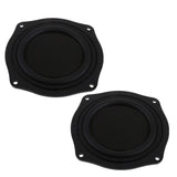 Maxbell 2Pieces 4'' Speaker Vibrating Membrane Passive Bass Diaphragm Plate