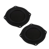 Maxbell 2Pieces 4'' Speaker Vibrating Membrane Passive Bass Diaphragm Plate