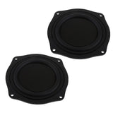 Maxbell 2Pieces 4'' Speaker Vibrating Membrane Passive Bass Diaphragm Plate