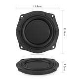 Maxbell 2Pieces 4'' Speaker Vibrating Membrane Passive Bass Diaphragm Plate
