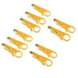 Maxbell 10Pieces Wire Cutter Cutting Tool Stripper for Coaxial Cable  MT-2017