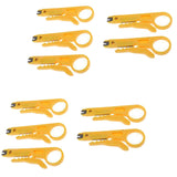 Maxbell 10Pieces Wire Cutter Cutting Tool Stripper for Coaxial Cable  MT-2017