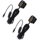 Maxbell 2Pieces 12/24V to 5V Car Dash Cam Hardwire Adapter Cable DVR OBD Buck Line