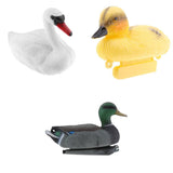 Maxbell Set of 3 Plastic Floating Swan & Duck Decoy for Hunting &Fishing Scarecrow
