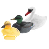 Maxbell Set of 3 Plastic Floating Swan & Duck Decoy for Hunting &Fishing Scarecrow
