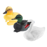 Maxbell Set of 3 Plastic Floating Swan & Duck Decoy for Hunting &Fishing Scarecrow