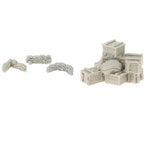 Maxbell 1/35 Resin Figure Resin Boxes and Bags Model Sandbag Walls Combination