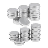 Maxbell 20pcs 15/25ml Aluminium Lip Balm Tin Pot Cosmetic Cream Jar Bottle Container