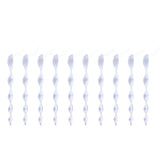 Maxbell 10Pcs Bird Repellent Wind Twisting Scare Rods Reflective Spiral Deterrent