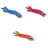 Maxbell 3Pcs Chinese Dragon Flag Outdoor Windsock Carp Streamer Hanging Decor