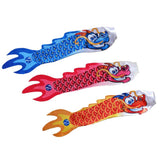Maxbell 3Pcs Chinese Dragon Flag Outdoor Windsock Carp Streamer Hanging Decor