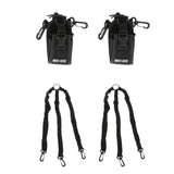 Maxbell 2Piece Walkie talkie Radio Holder Holster Case Pouch Bag for GP328 GP88 GP68