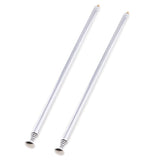 Maxbell 2Pieces 7 Sections Telescopic Antennas M3 Male Thread for Portable Radio TV