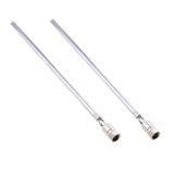 Maxbell 2Pieces Telescopic Aerial Antenna 7 Section F Type for TV AM FM Radio