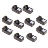 Maxbell 10Pieces UK Plug Poe Power Supply 48V 0.5A Over Ethernet Switch Router