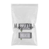 Maxbell 2Pieces 4 POE Ports Injector Switch 12-48V Power Supply Module Over Ethernet