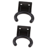 Maxbell 2Pieces Universal Wired Microphone Hook Holders Wall Stands Hanger