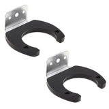 Maxbell 2Pieces Universal Wired Microphone Holders Wall Hook Stands Hanger