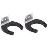 Maxbell 2Pieces Universal Wired Microphone Holders Wall Hook Stands Hanger