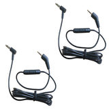 Maxbell 2x Replacement 2.5mm to 3.5mm Cable for BOSE On-Ear 2 OE2 OE2i Headphones
